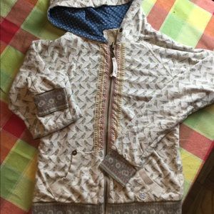 Billabong bird floral jacket